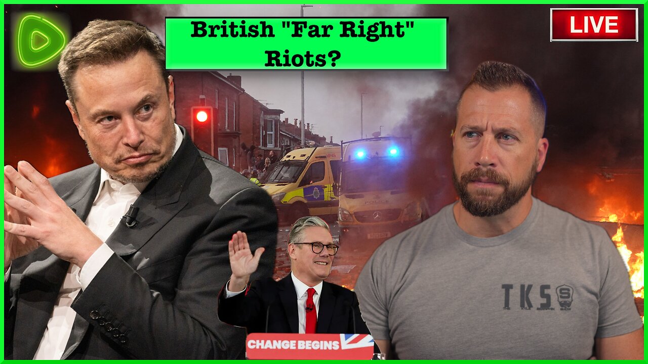 UK: Riots or Civil War inevitable? | Ep 363 | THE KYLE SERAPHIN SHOW | 6AUG2024 9:30A | LIVE
