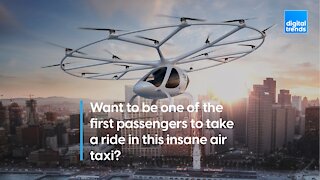 Volocopter offers tickets for first flights on its unique aircraft