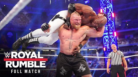 FULL MATCH — Brock Lesnar vs. Bobby Lashley — WWE Title Match_ Royal Rumble 2022