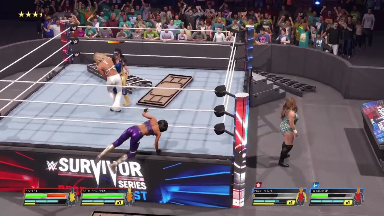Nye (Doudrop and Nikki A.S.H) vs Kelabae (Bailey and Beth) Losers Round 3 Match 1