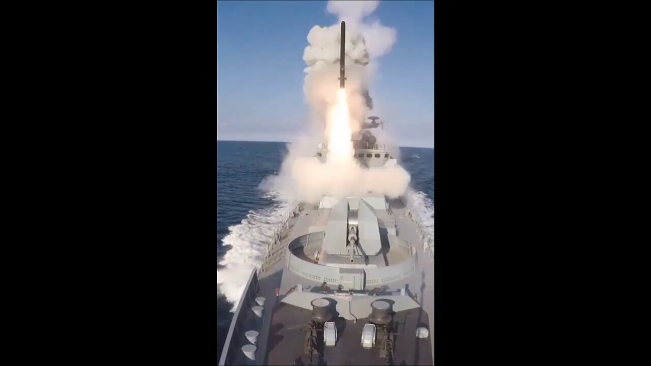 ★★★ Kalibr Cruise Missiles Launching from the Black Sea