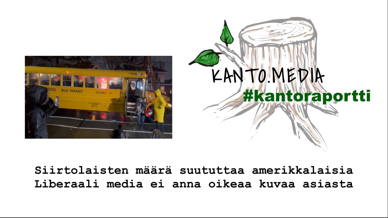 #kantoraportti - USA:ssa siirtolaisia majoitetaan mm. kouluihin ja tämä suututtaa ihmisiä.