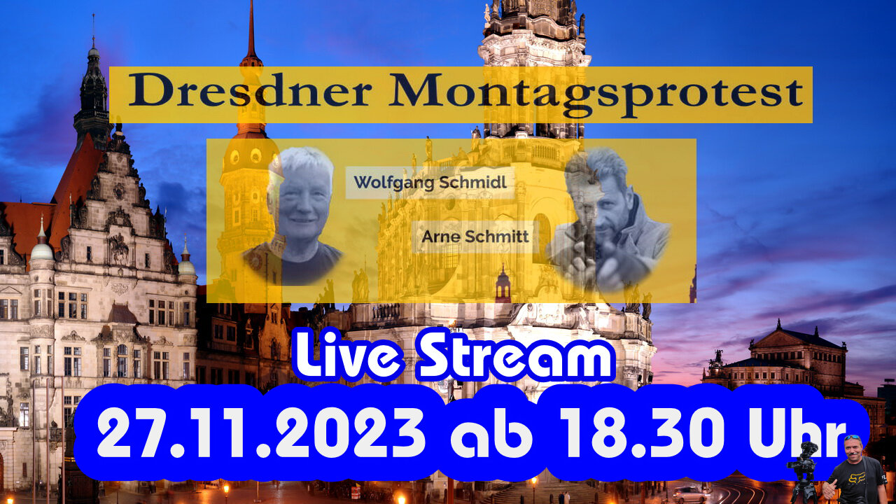 Live Stream am 27.11.2023 aus Dresden