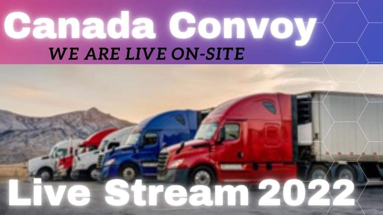 Truckers Freedom Convoy (Toronto, Canada) January 27, 2022