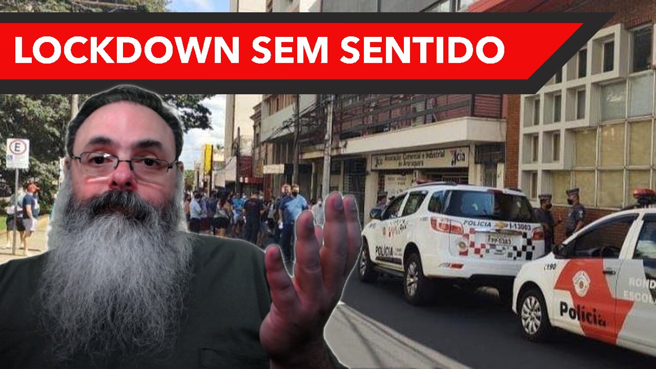 Lockdown de araraquara sai pela culatra