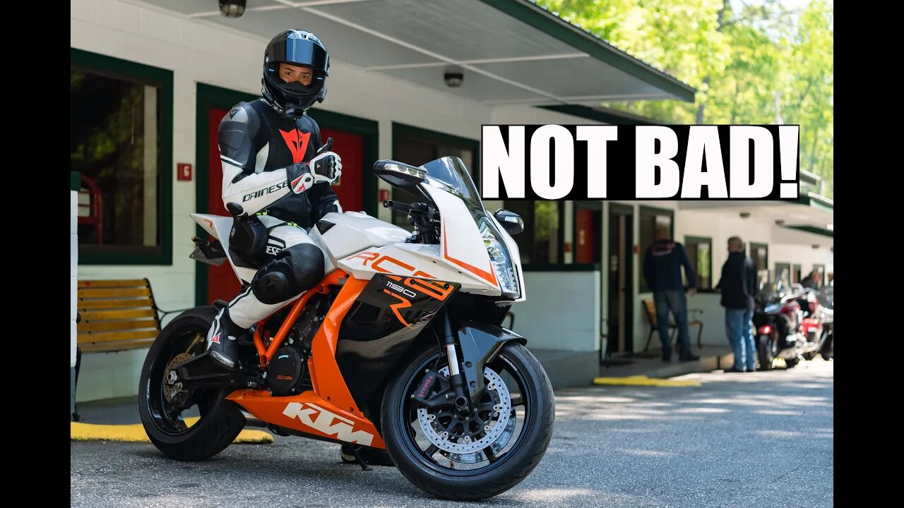 Riding my KTM RC8R at the Tail of the Dragon