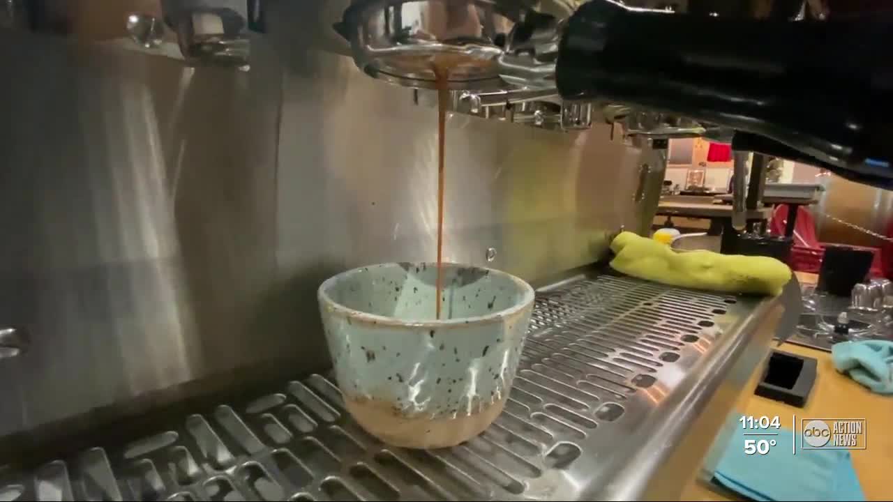 Coffee shop offers full-service during boil water notice