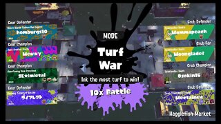 Splatoon 3 - Splatfest #1 (Global): Gear vs. Grub vs. Fun - Day 1 Pro Battles (Team Gear!)