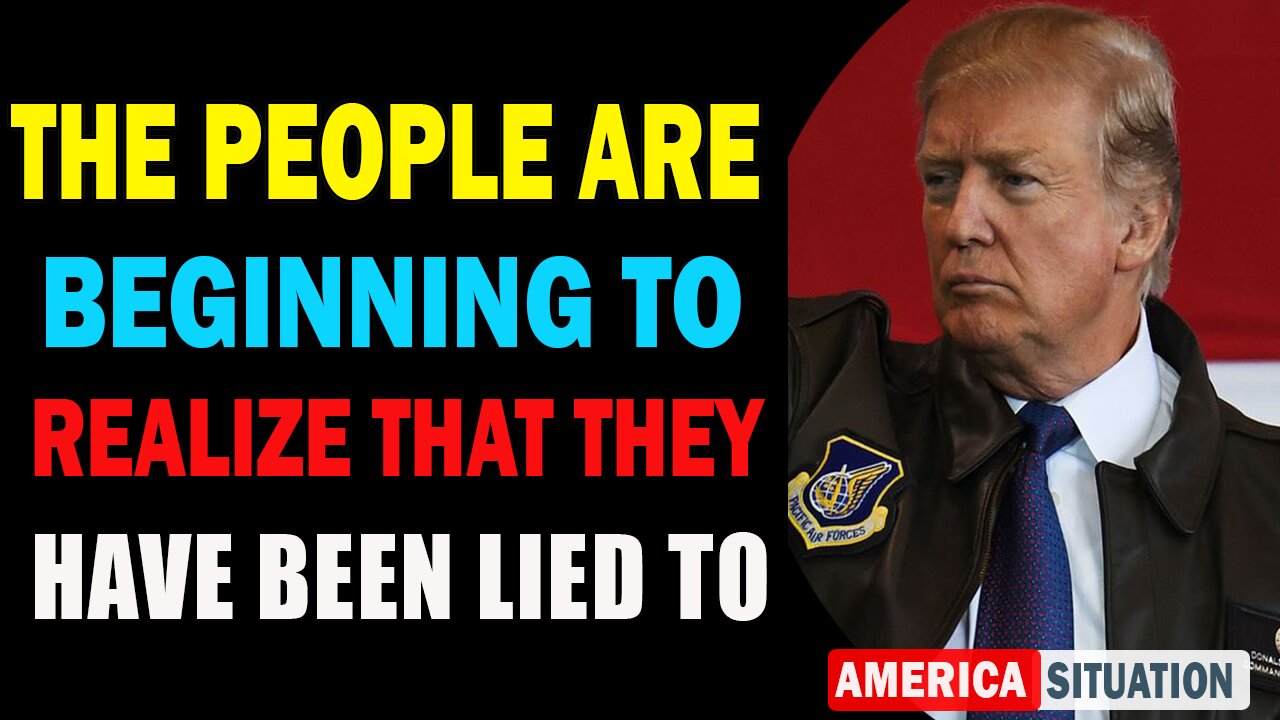 X22 Dave Report! The People Are Beginning To Realize That They Have Been Lied To