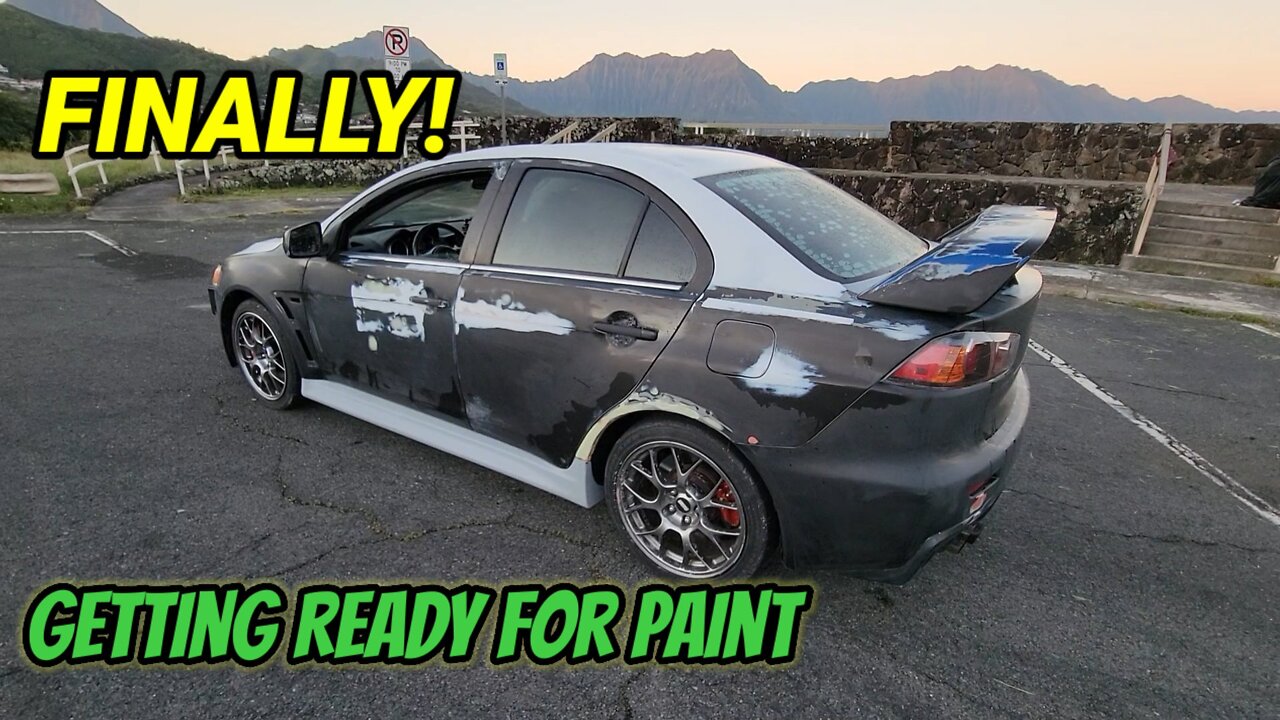 FINALLY! | Getting Ready for Paint | Neglected Evo X Build pt 10