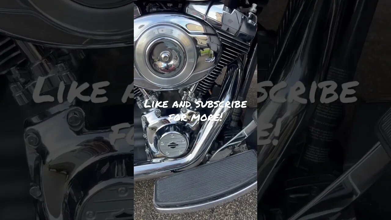 After polishing the chrome. #shorts #harleydavidson #viral #chrome