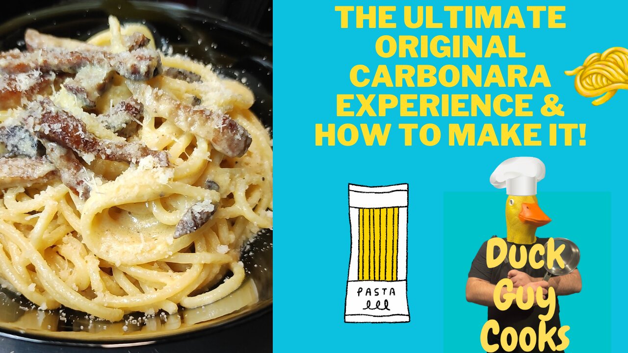 Restaurant-Quality Carbonara At Home!