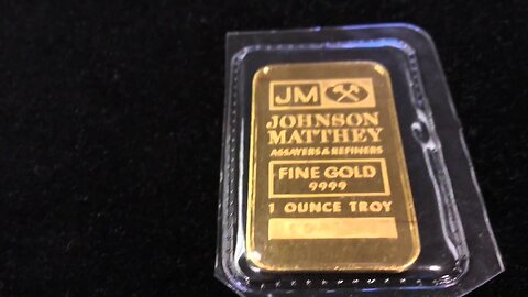 Johnson Matthey 1 Oz. Gold Bar