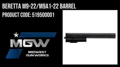 Beretta M9-22/M9A1-22 Barrel - 519500001