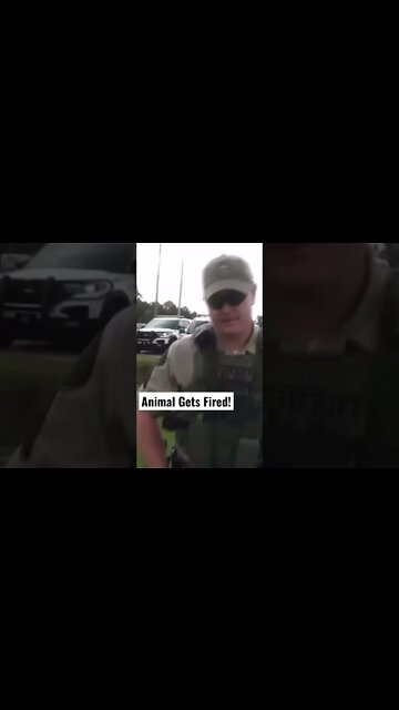 SGT. Morrison of the SC Florence County sheriff’s ￼attacks cameraman, gets fired ￼#shorts #BadCop