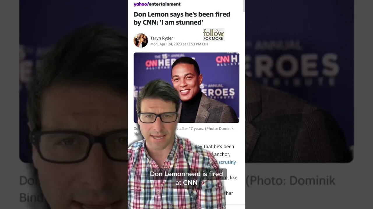 CNN Fires Don Lemon!