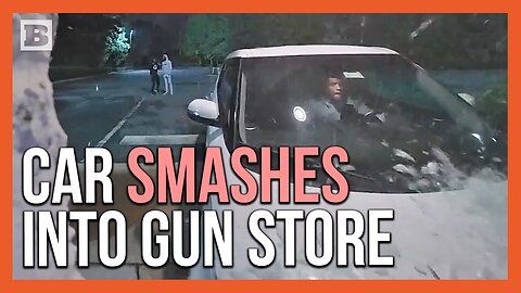 Car Smashes Into Gun Store, Young Men Steal Firearms in Footage Released by Police