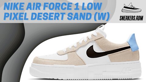 Nike Air Force 1 Low Pixel Desert Sand (W) - DH3861-001 - @SneakersADM