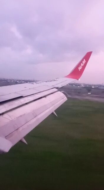 Flight Pontianak Jakarta on NAM Air Boeing 737-500 PK-NAM