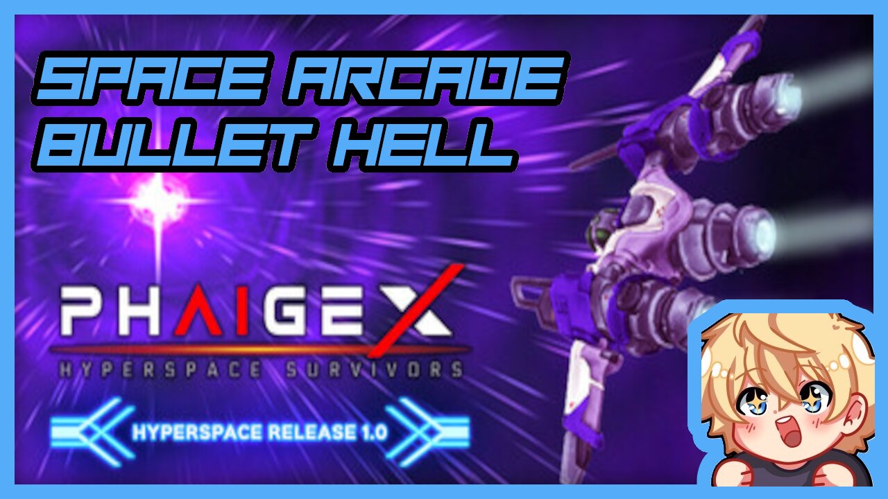 Space Arcade Bullet Hell - PhaigeX Hyperspace Survivors - Demo