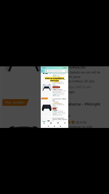 Playstation 5 e 4 promoção de inverno na Amazon