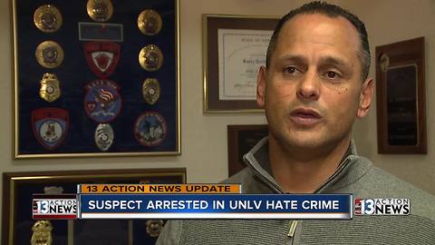 Alleged attacker in UNLV hate crime arrested