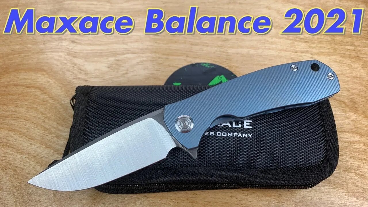 Maxace Balance 2021/ includes disassembly/ timeless design and built like a tank !