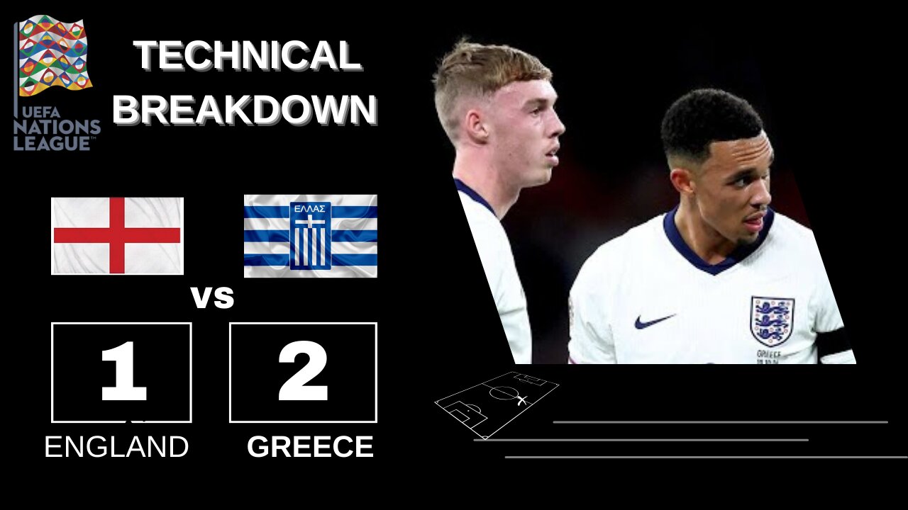 Wrong balance! Team Formation! Wrong Coach! England 1 Greece Full Analysis!