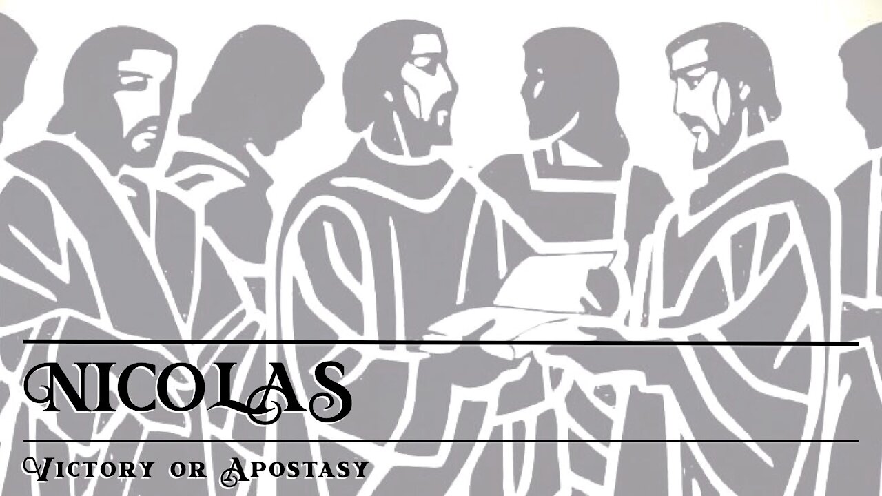 Nicolas - Victory or Apostasy - Nicolas Chinchurreta