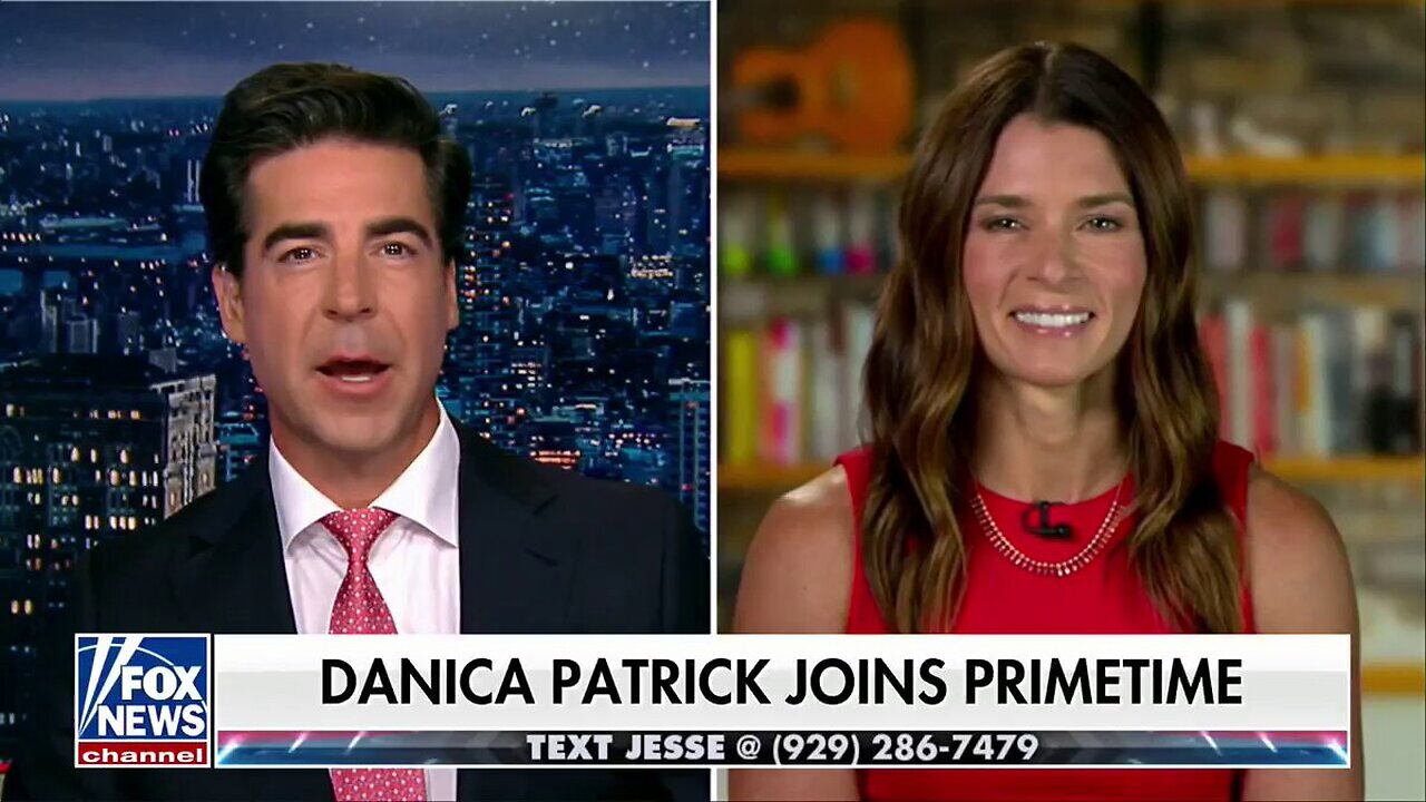 Jesse Watters | Danica Patrick describes why she's voting for the first time.