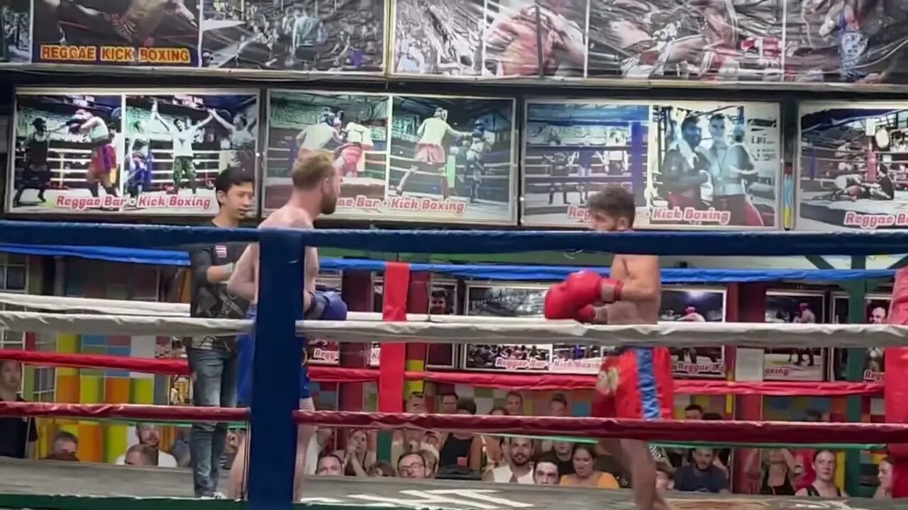 Bar fight! Yes this is a bar and you fight for free drinks!