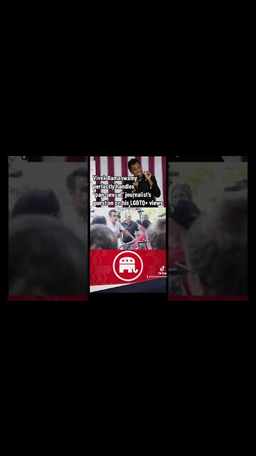 Vivek Ramaswamy perfectly handles “pan-sexual” Journalist’s question on his LGBTQ+ views