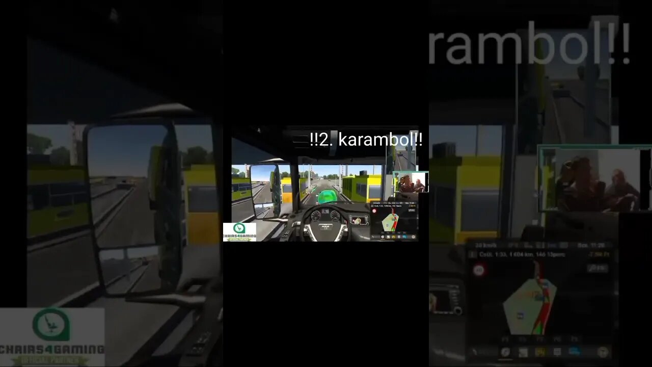 Amikor @goldeninjagaming nem lát! #shorts #ets2 #youtubeshorts
