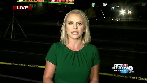 Deadly crash at bus stop in midtown Tucson
