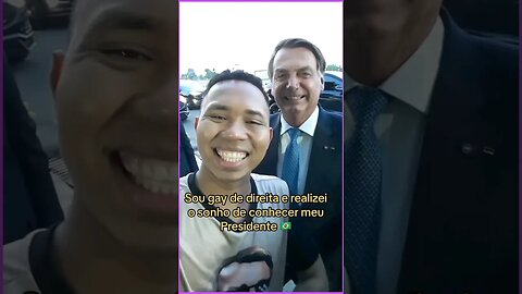 você apoia? gay de direita realiza sonho e o canal está de apoio