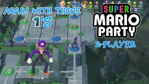 AGAIN WITH THESE 1's!!! - Super Mario Party 2-Players