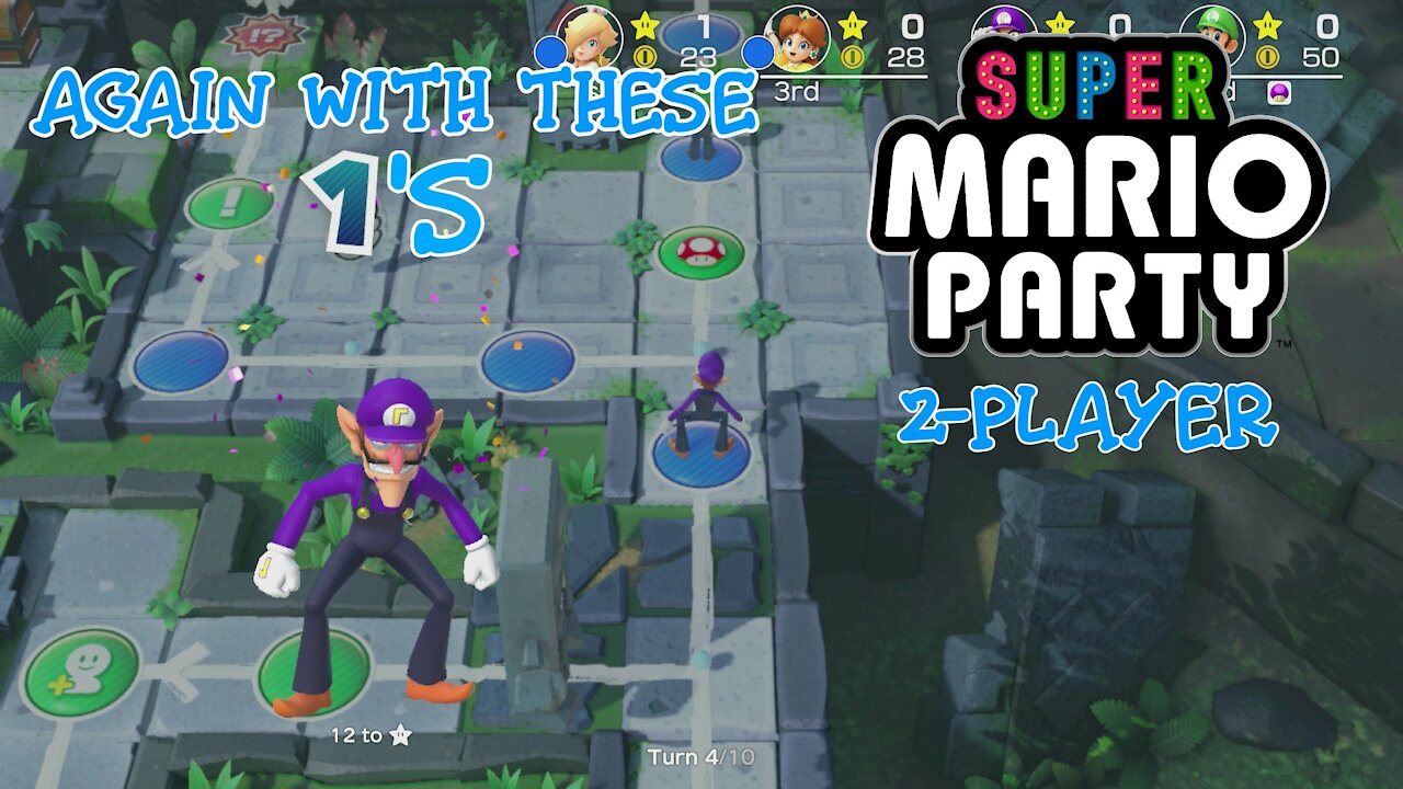 AGAIN WITH THESE 1's!!! - Super Mario Party 2-Players