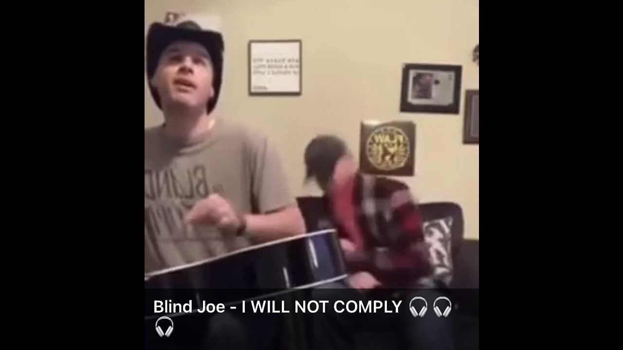 BLIND Joe - I will not comply