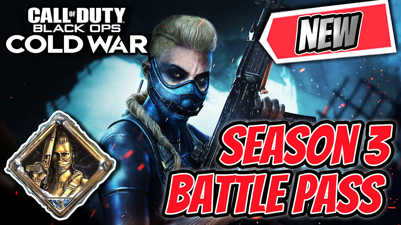 Black Ops Cold War Season 3 Battle Pass IS HERE! New Warzone Season 3 Weapons, Tiers, AND More