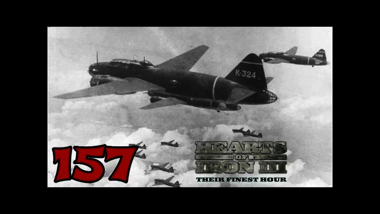 Hearts of Iron 3: Black ICE 9.1 - 157 (Japan) Bombing American Divs.