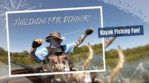 Two Catfish and a Gar This Round! 😀 #kayakfishing #fishing #juglining
