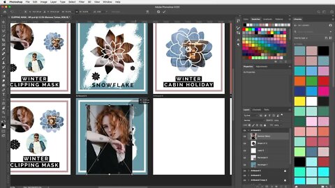 Clipping image in Photoshop (for Social media) Part 4