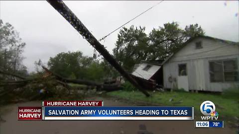 Salvation Army volunteers heading to Texas