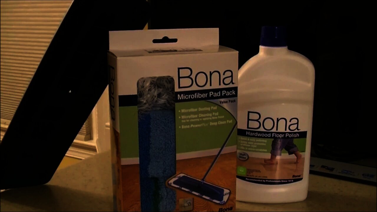 Bona Mop and polish review and demo before and after