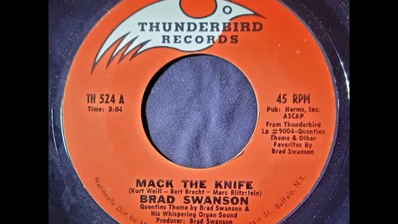 Brad Swanson – Mack the Knife