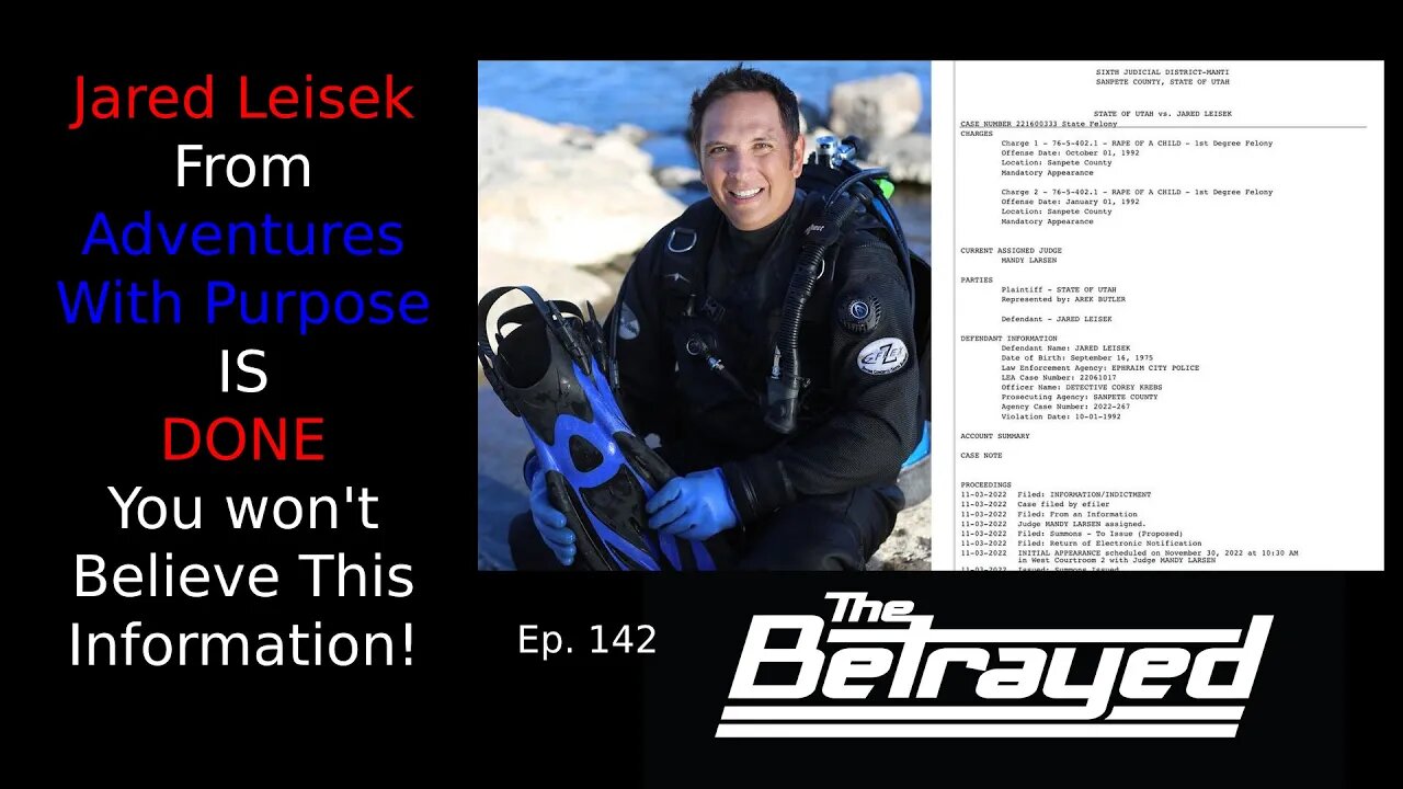 Jared Leisek From Adventures With Purpose IS DONE You Won't Believe This Information! Ep. 142