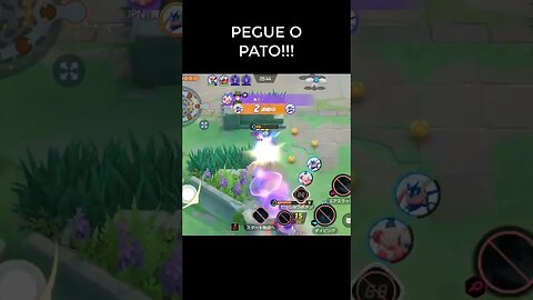 PEGUE O POMBO OU MELHOR O PATO😂😂POKÉMON UNITE #shorts