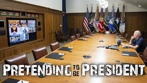 Pretending to be President