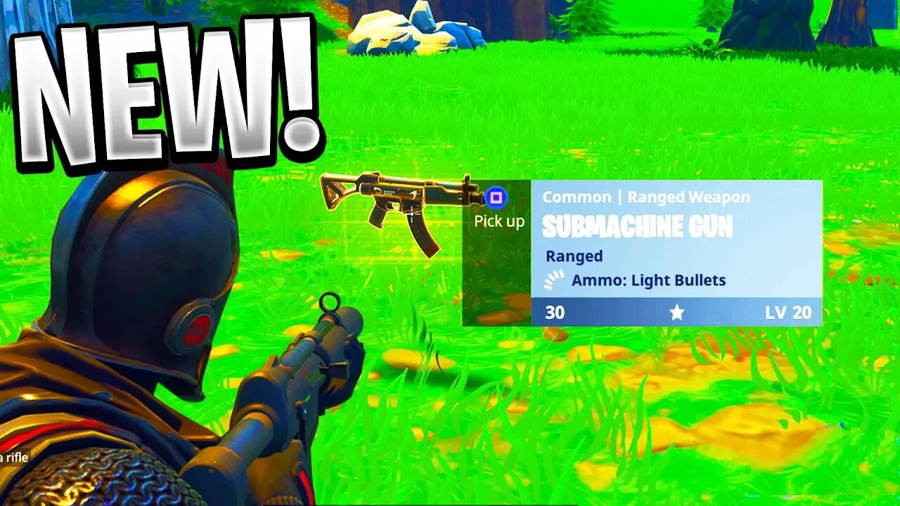 *NEW* MP5 SMG IN FORTNITE BATTLE ROYALE NOW!!