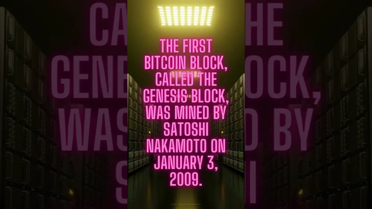 Genesis Block: The Birth of Bitcoin